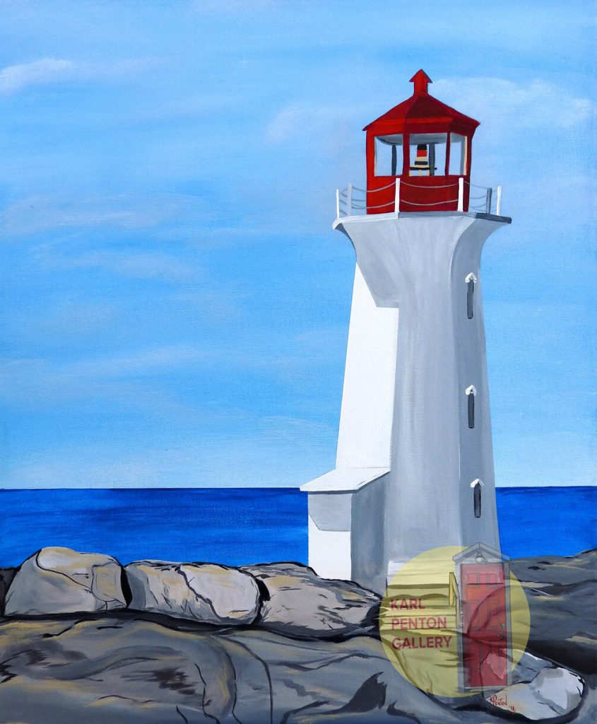 Peggy's Cove Lighthouse by Karl Penton